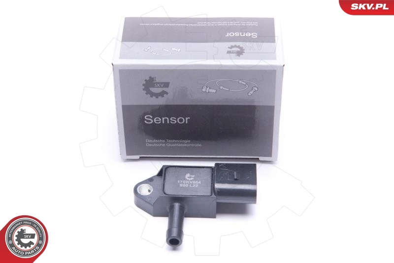 Sensor, exhaust pressure